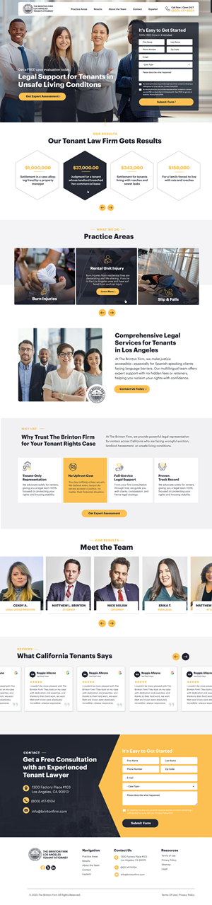 Web Design by Blue Sparrow for this project | Design: #35961057
