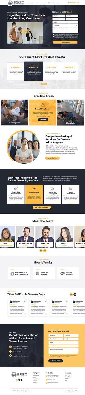 Web Design by Blue Sparrow for this project | Design: #35961061