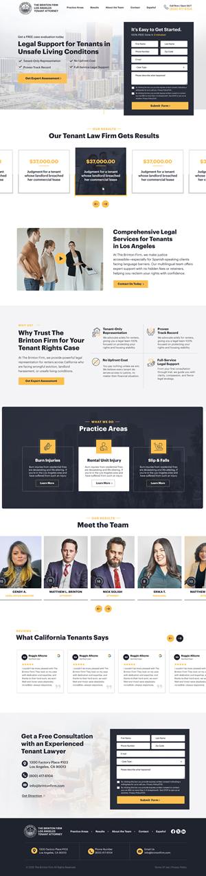 Web Design by Blue Sparrow for this project | Design: #35964329