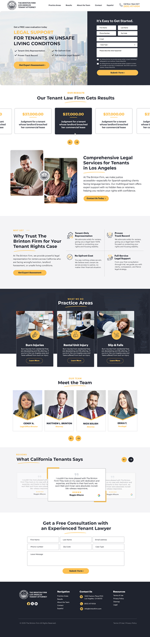 Web Design by Blue Sparrow for this project | Design: #35982772