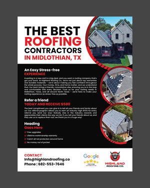 Flyer Design by 3Guys for this project | Design: #35912167