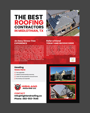 Flyer Design by 3Guys for this project | Design: #35912513