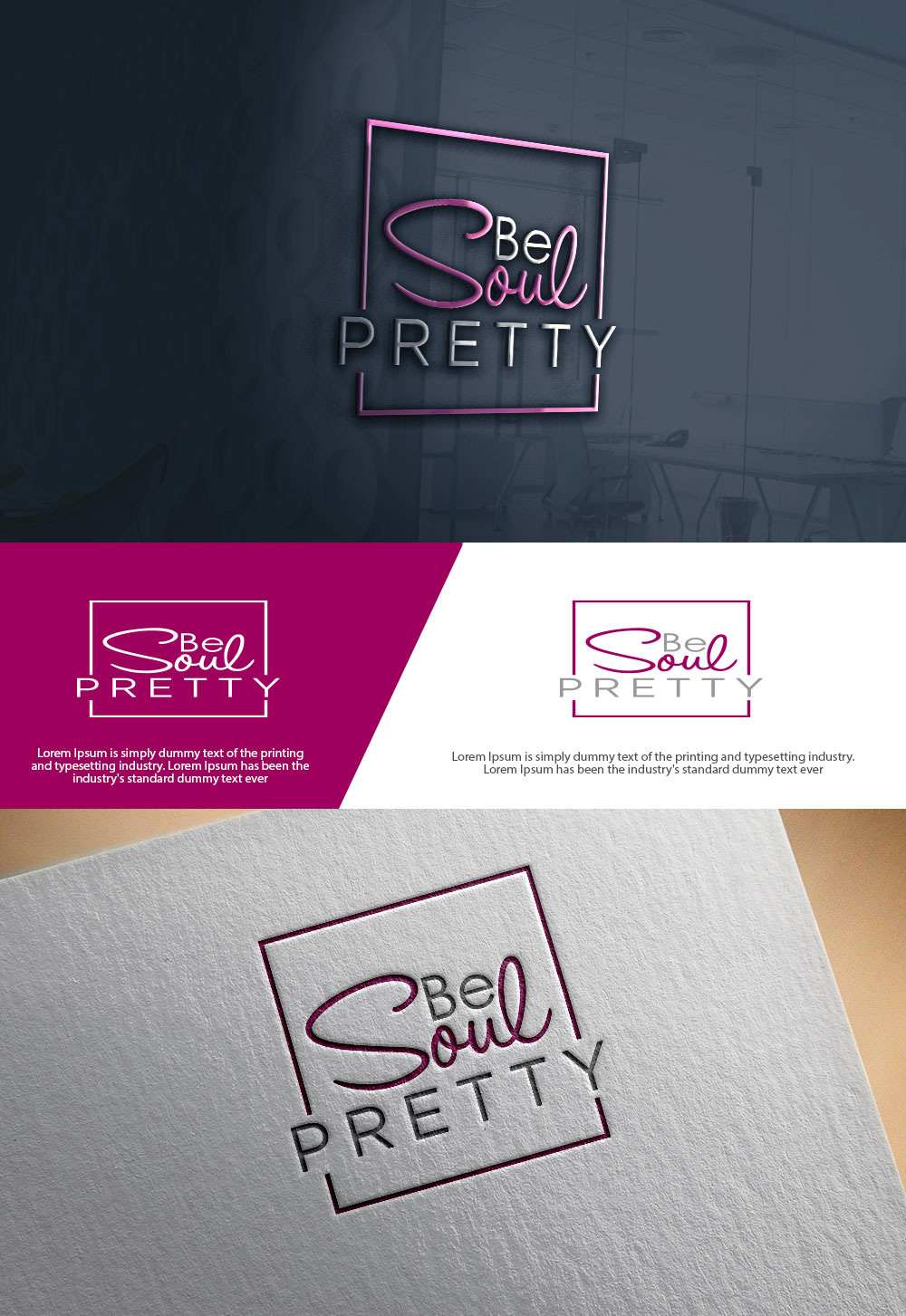 Logo Design by sulemani  creation for Be Soul Pretty | Design #35911608