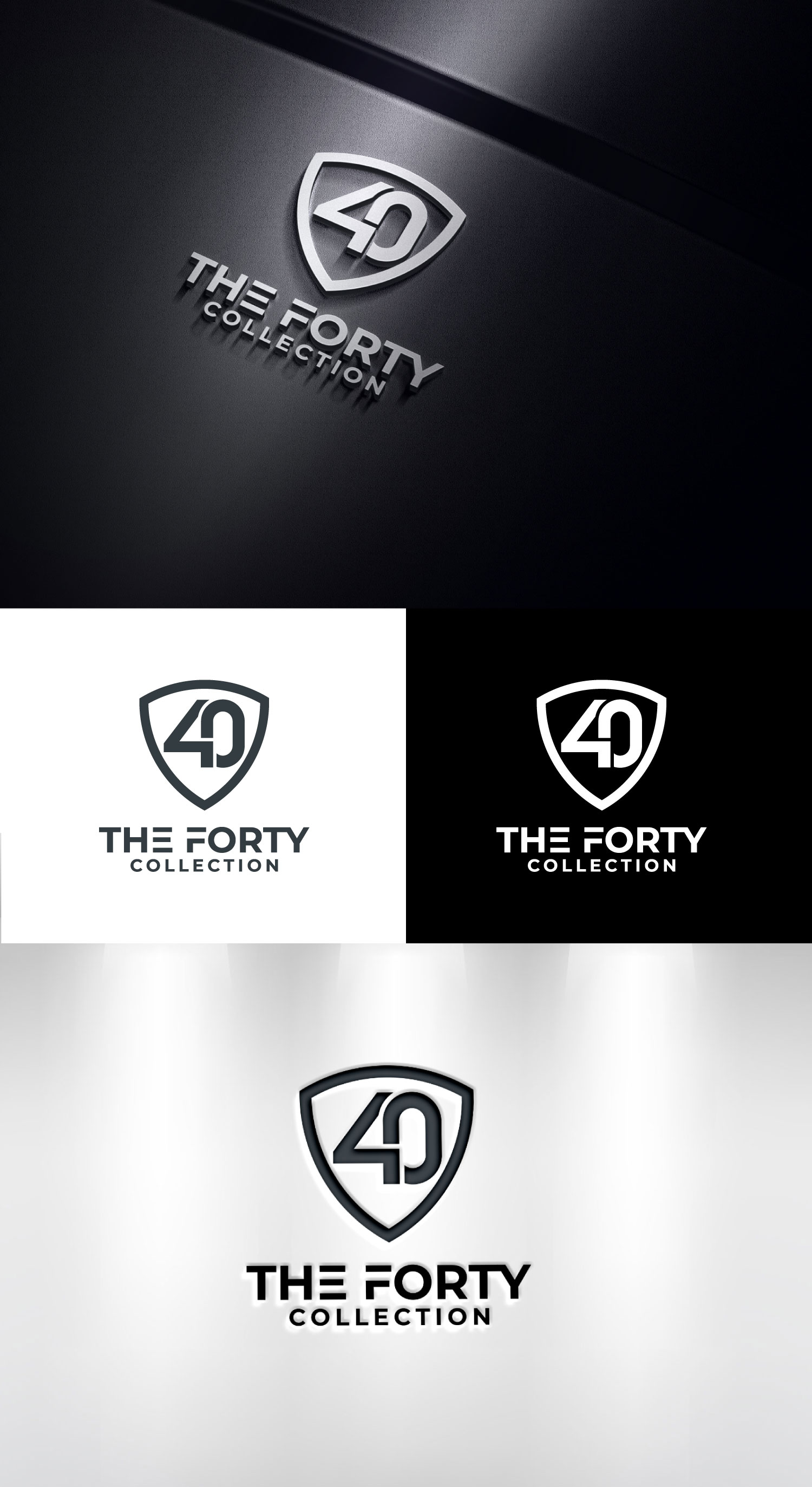 Design de Logo par Mi Design1 pour The Forty Collection  | Design #35975341