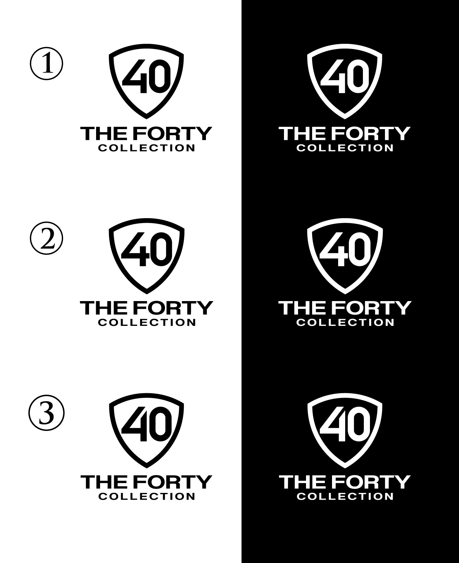 Design de Logo par Mi Design1 pour The Forty Collection  | Design #35979480