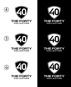 Logo Design by Mi Design1 for The Forty Collection  | Design: #35979481