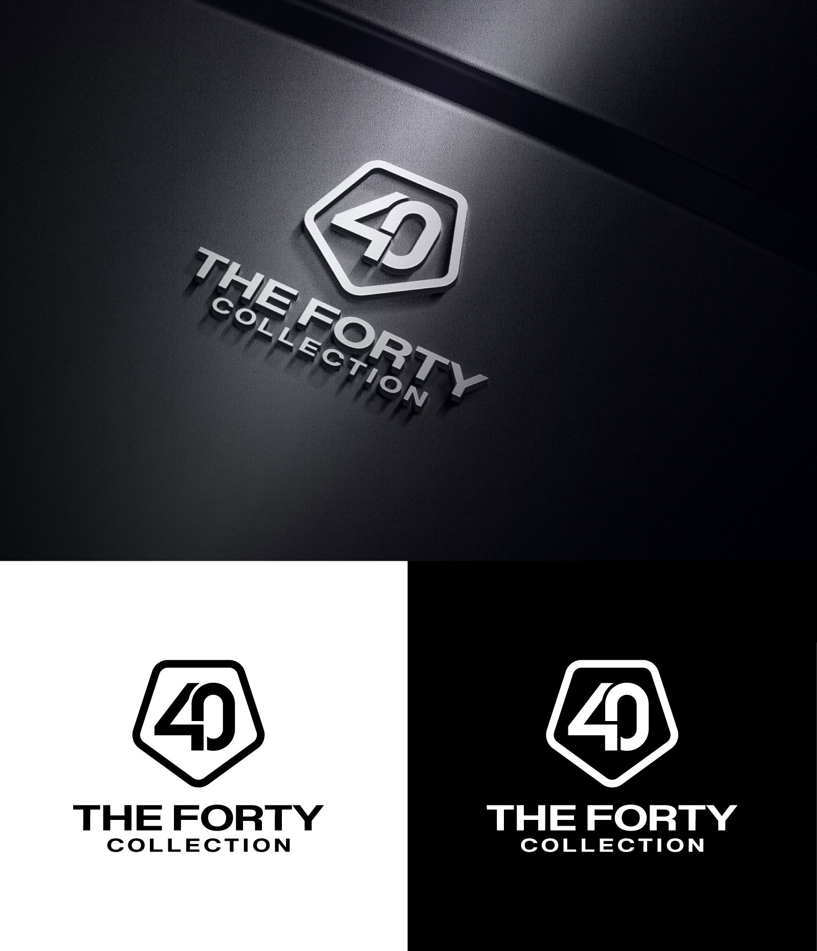 Logo Design by Mi Design1 for The Forty Collection  | Design #35979696