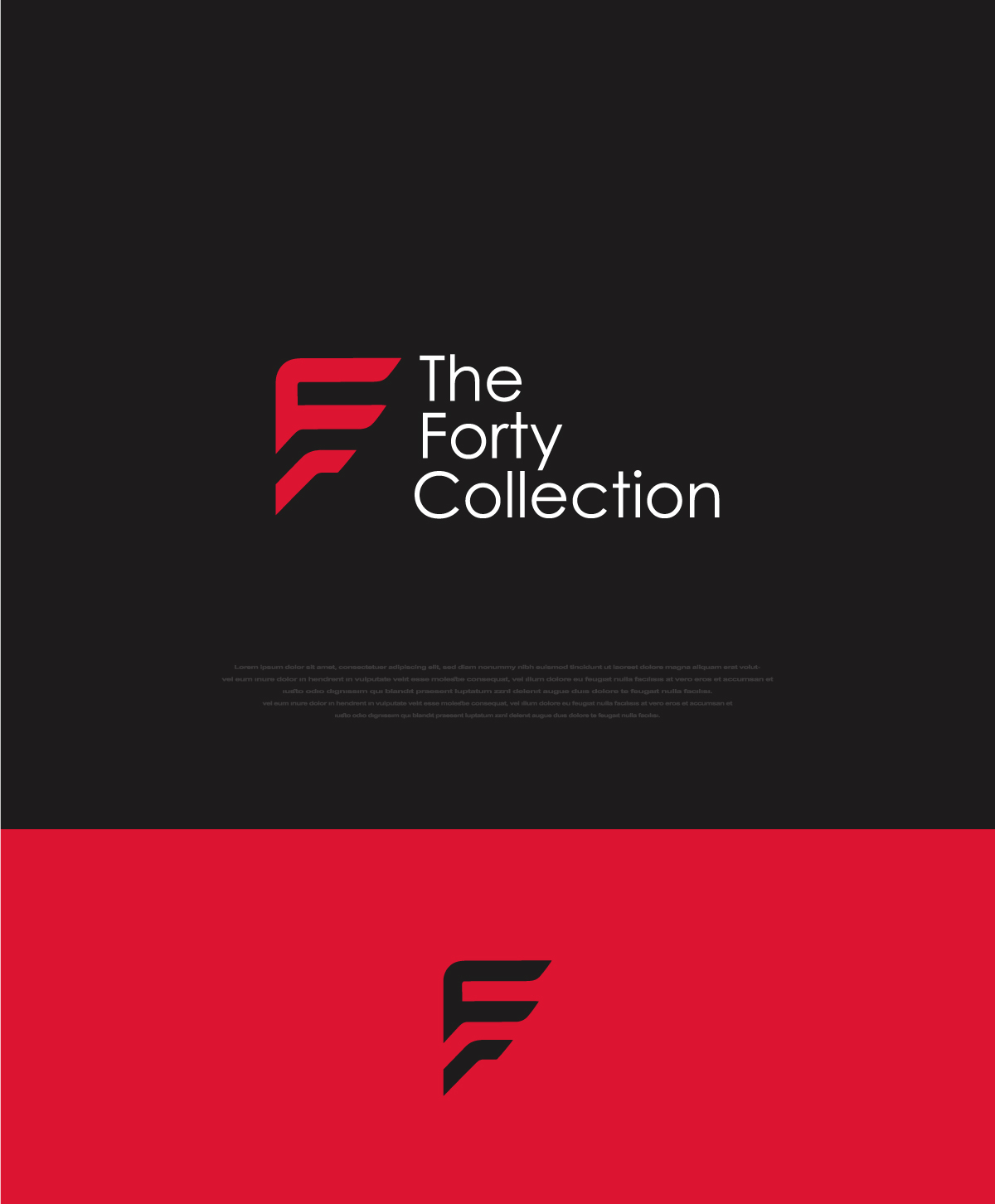 Diseño de Logo por Designzz. para The Forty Collection  | Diseño #35912281