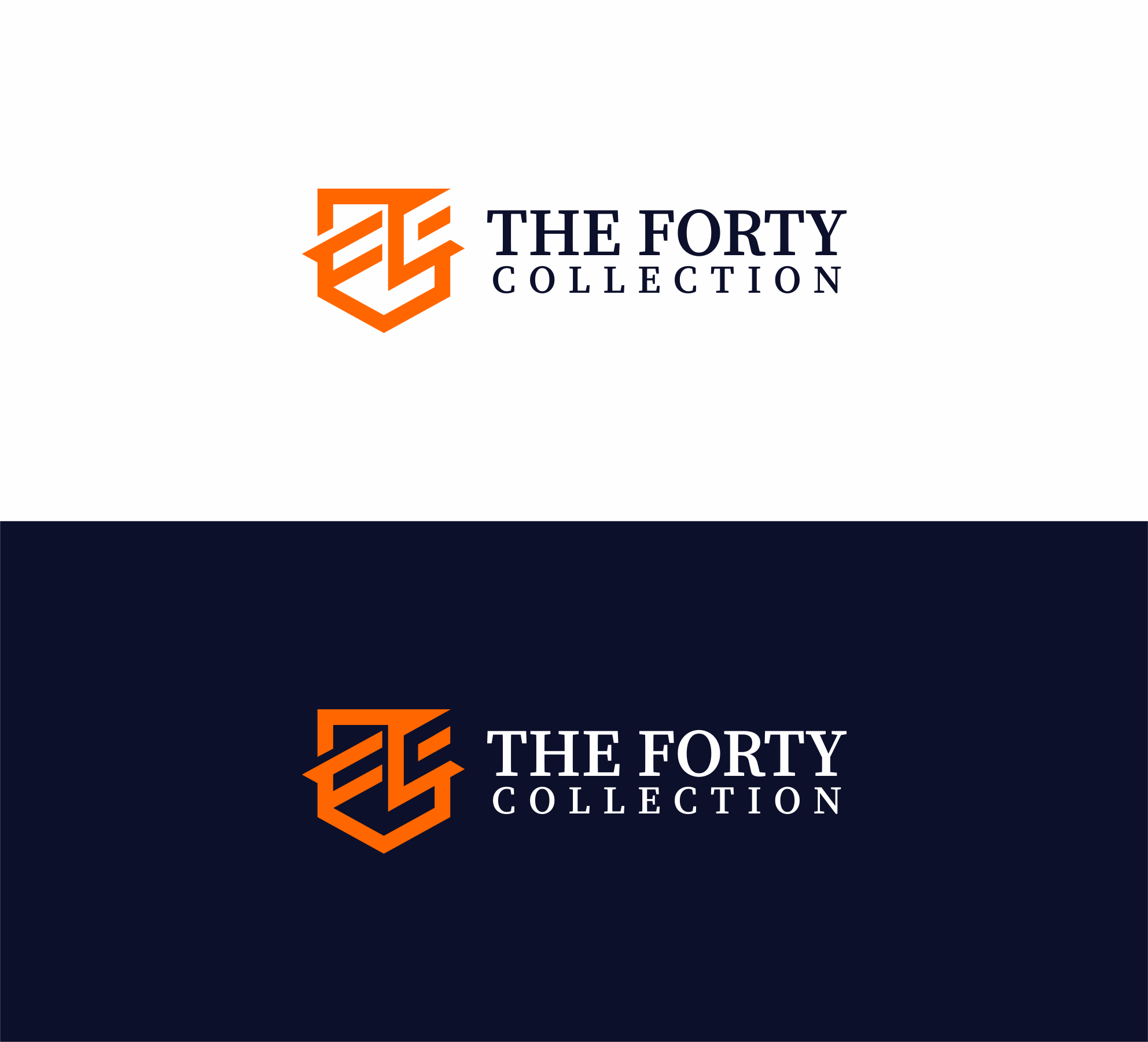 Logo Design by melzh for The Forty Collection  | Design #35915667