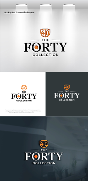 Logo Design by VectorForge for The Forty Collection  | Design: #35910565