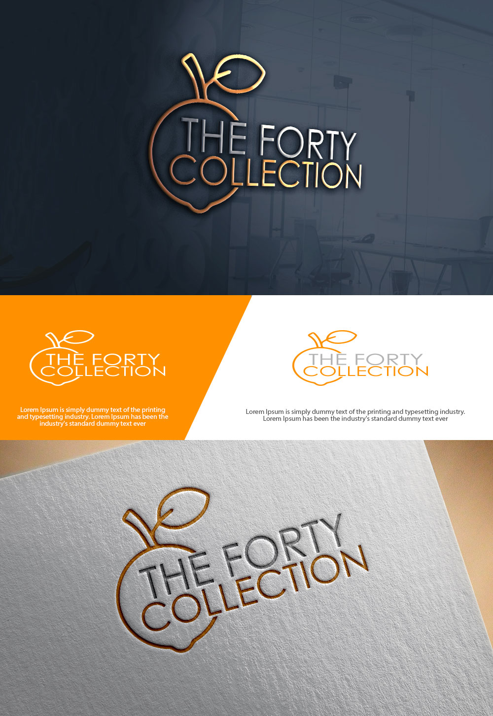 Diseño de Logo por sulemani  creation para The Forty Collection  | Diseño #35911749