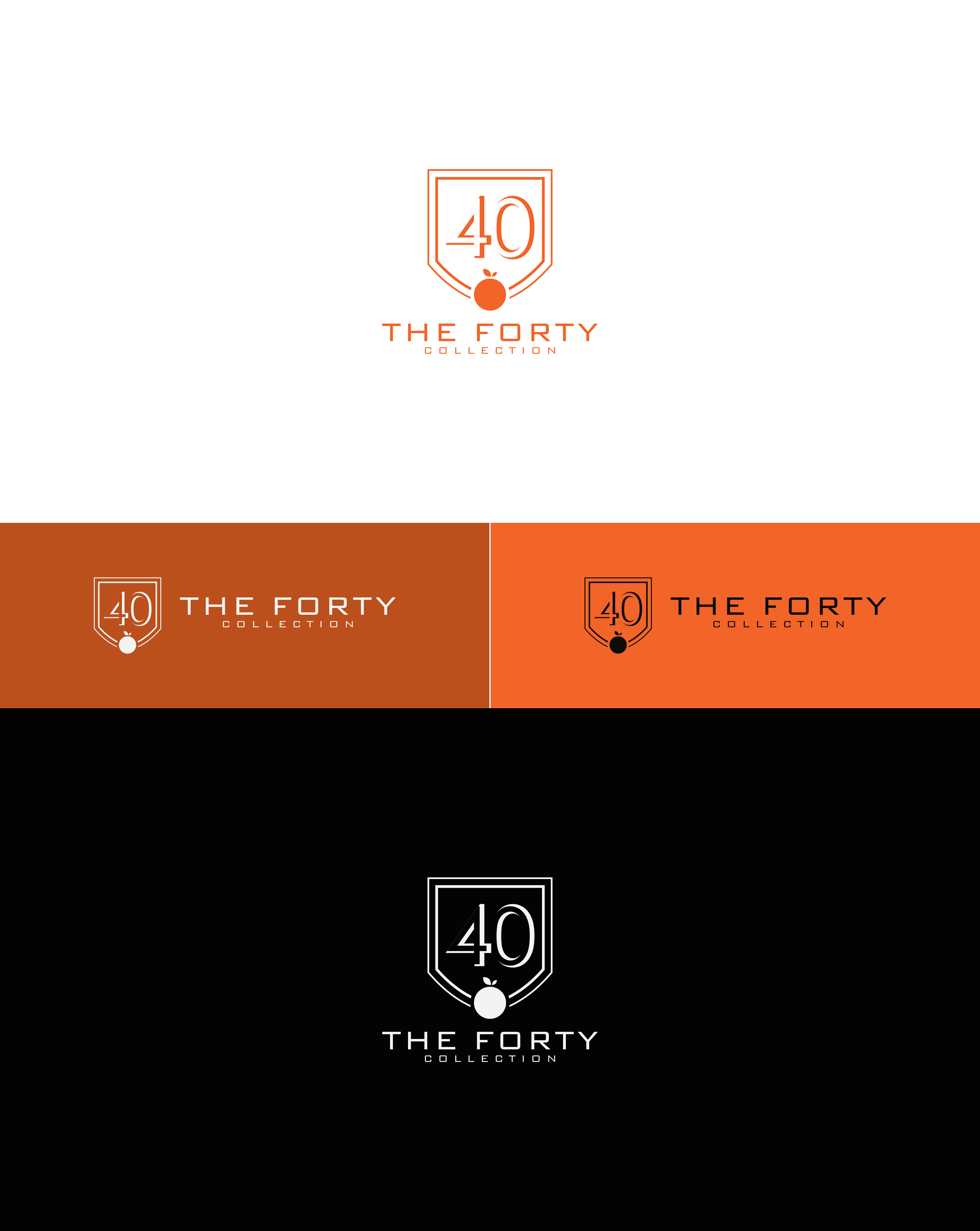 Logo Design by Afika_YN for The Forty Collection  | Design #35980066