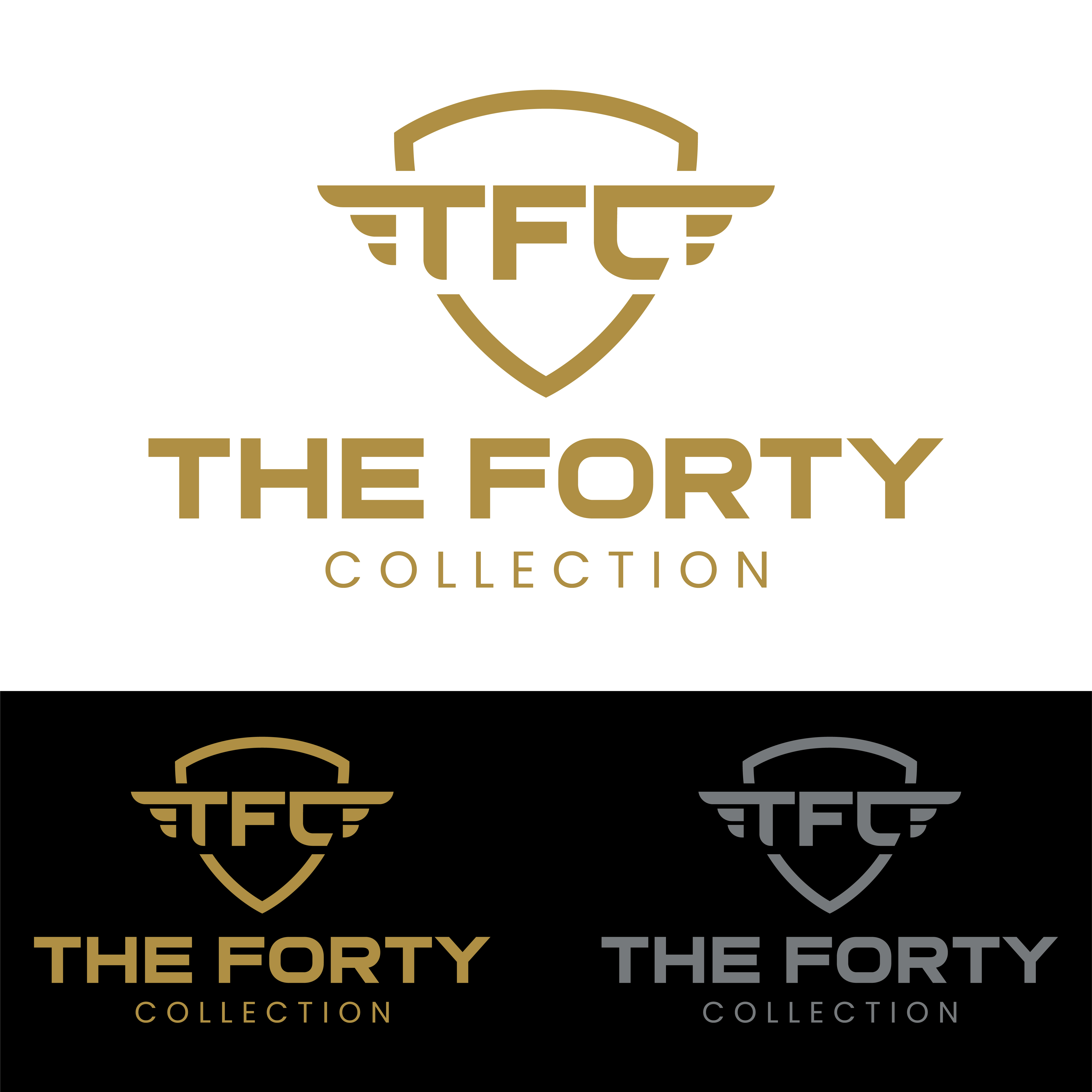 Logo Design by John Mark Arts for The Forty Collection  | Design #35916542