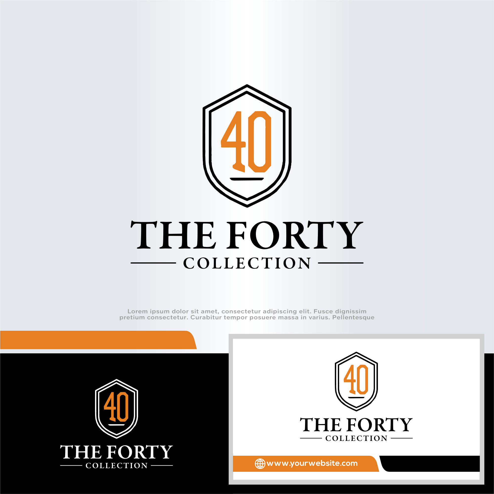 Logo Design by win it for The Forty Collection  | Design #35908611
