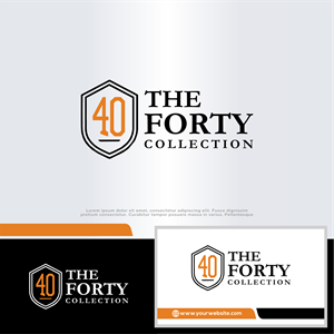 Logo Design by win it for The Forty Collection  | Design: #35908612