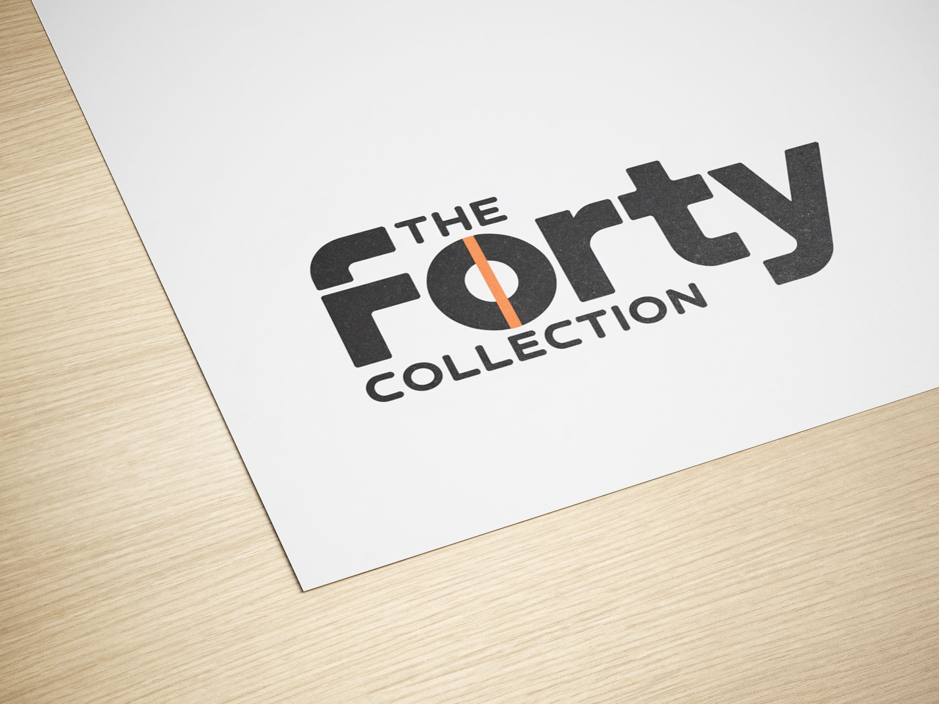 Logo Design by PixelCraft Designs for The Forty Collection  | Design #35909678