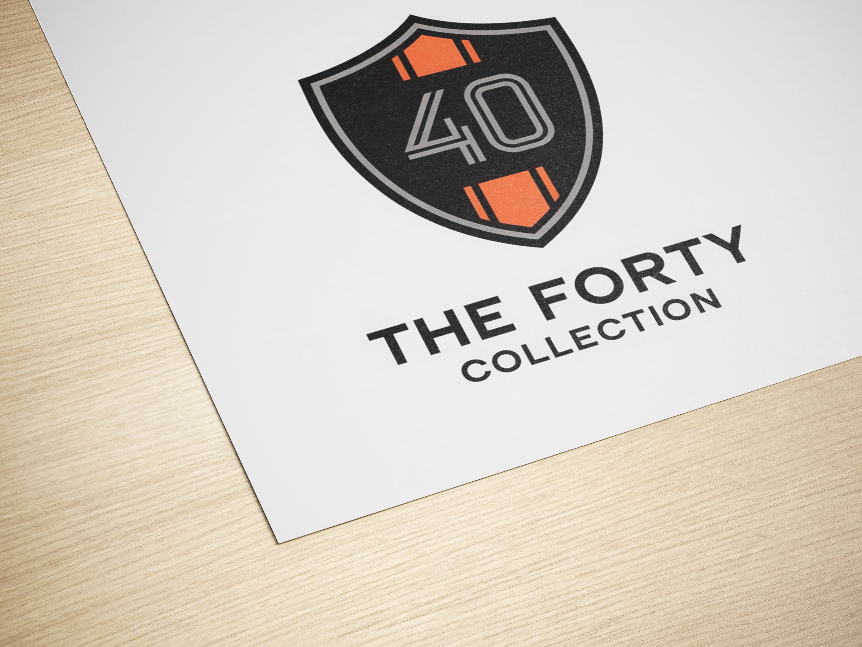 Logo Design by PixelCraft Designs for The Forty Collection  | Design #35909686