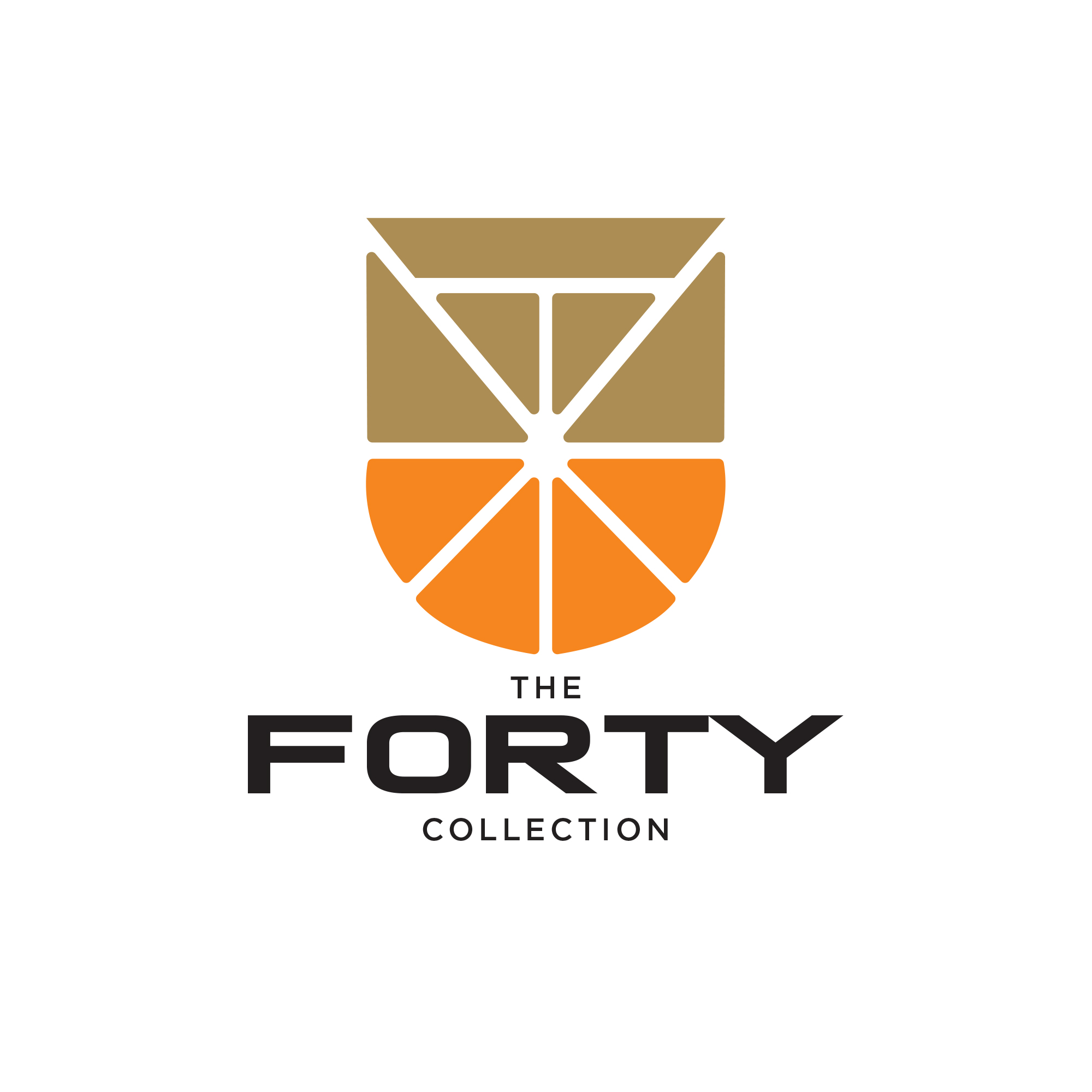 Logo Design by Ziyab Khan for The Forty Collection  | Design #35913286