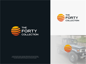 Logo Design by CKS d e s i g n for The Forty Collection  | Design: #35911573