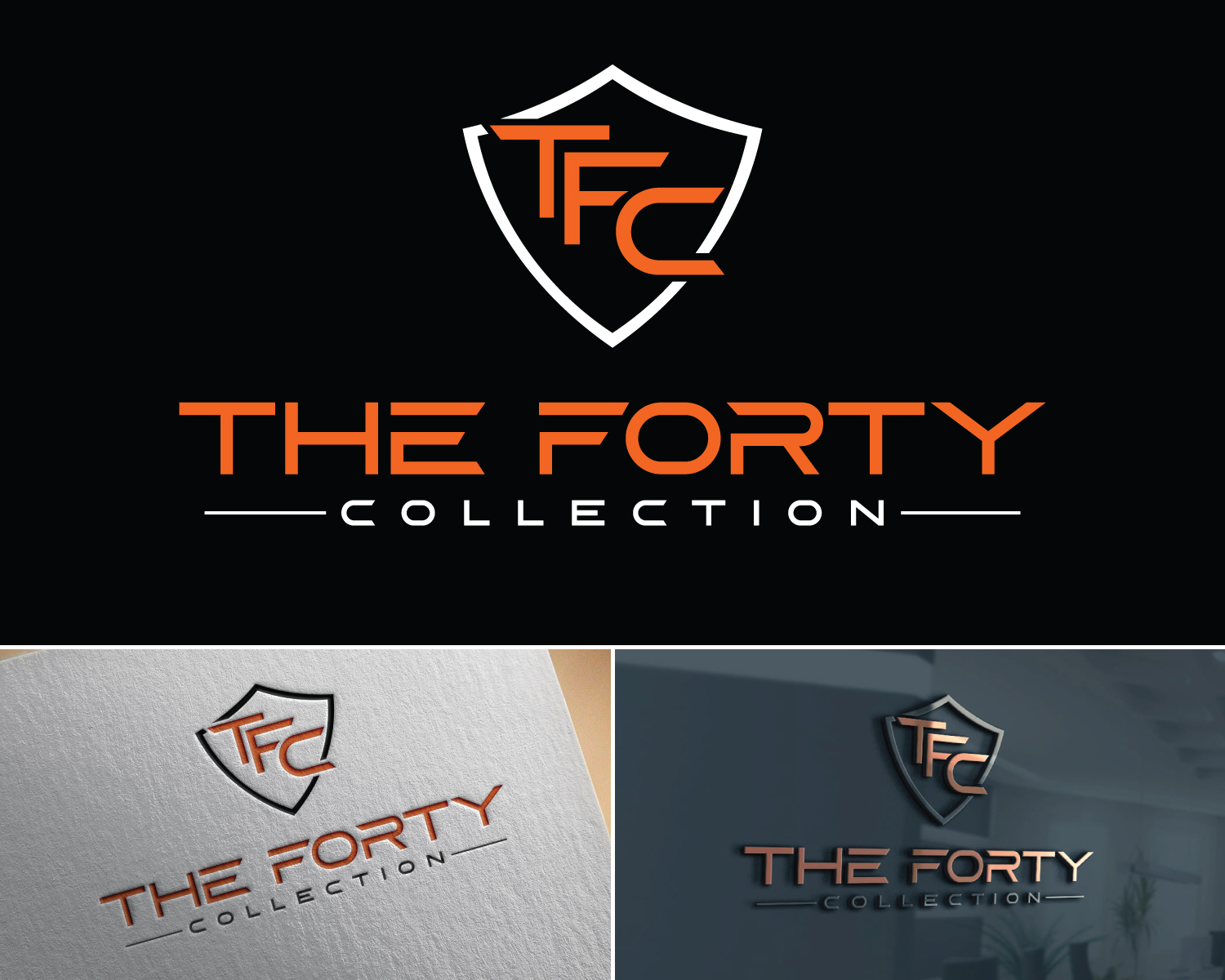 Logo Design by Atec for The Forty Collection  | Design #35910410