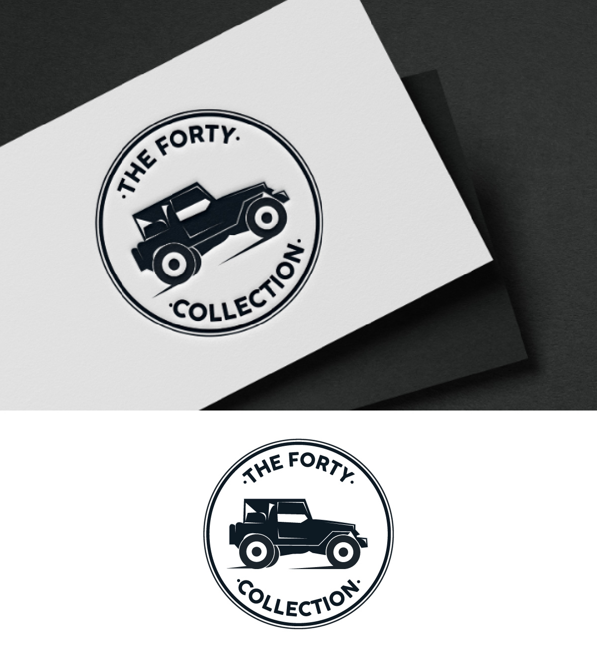 Logo Design by fly  design for The Forty Collection  | Design #35921744