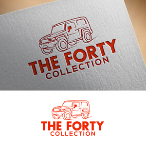 Logo Design by fly  design for The Forty Collection  | Design: #35921746
