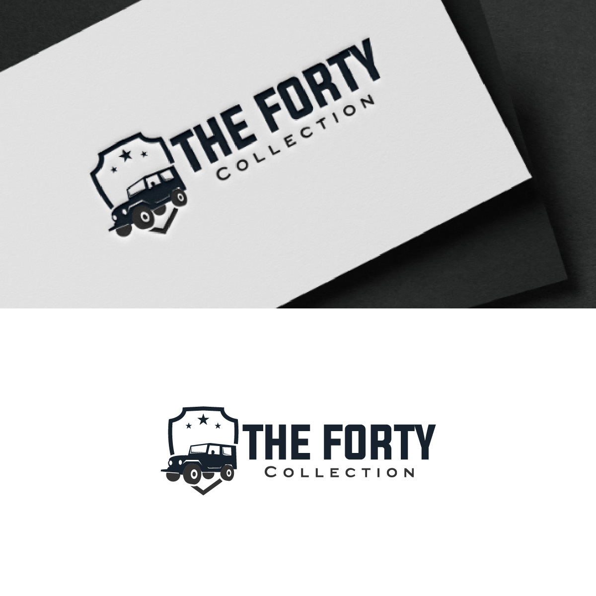 Logo Design by fly  design for The Forty Collection  | Design #35921747