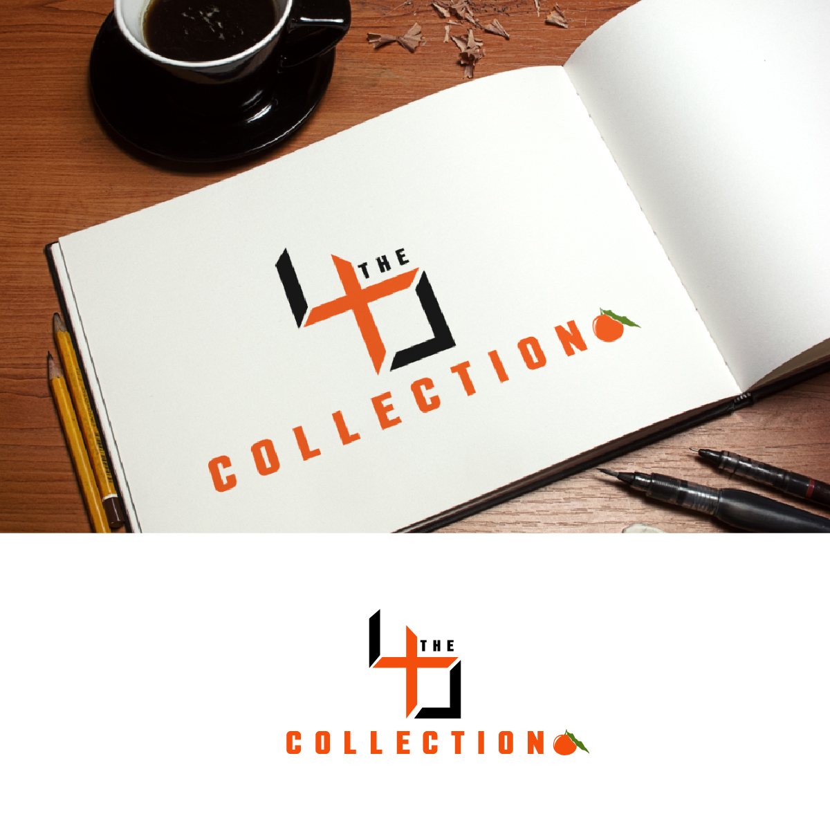 Logo Design by fly  design for The Forty Collection  | Design #35922062