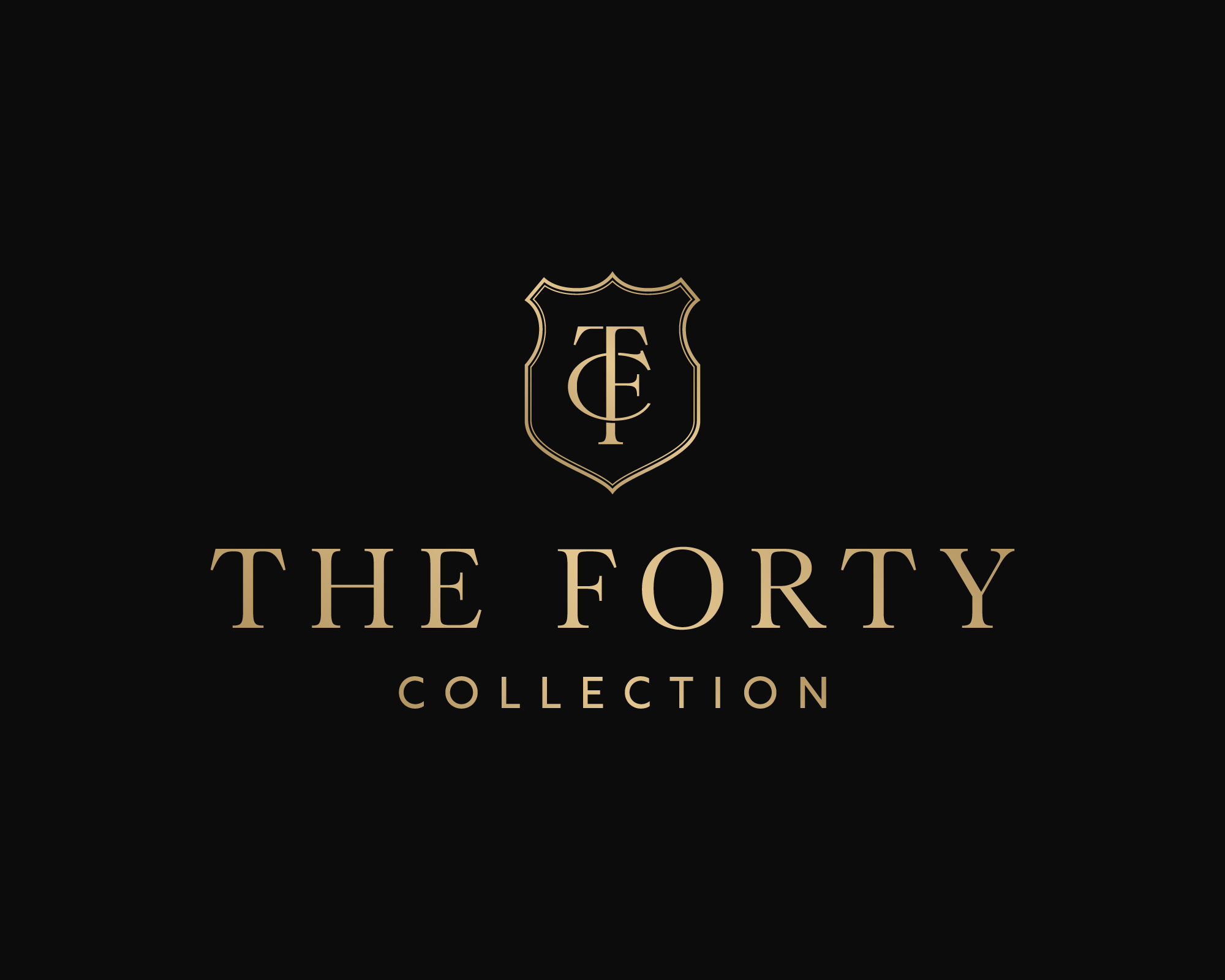Logo Design by AlexMorisseau for The Forty Collection  | Design #35907937