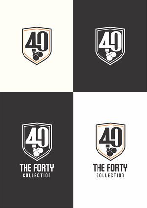 Logo Design by Djamdesign for The Forty Collection  | Design: #35982110