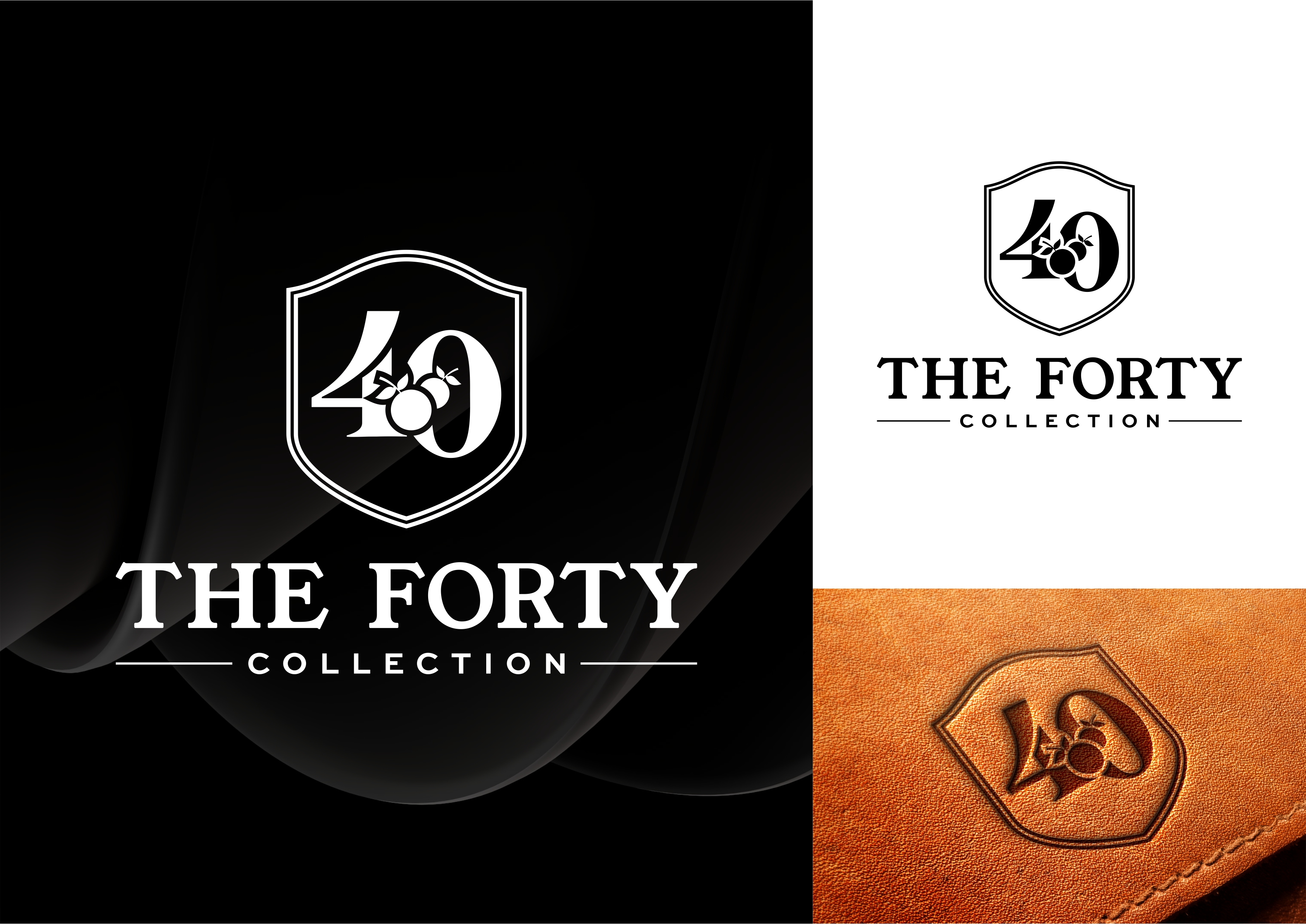 Logo Design by ammar_ed for The Forty Collection  | Design #35912582