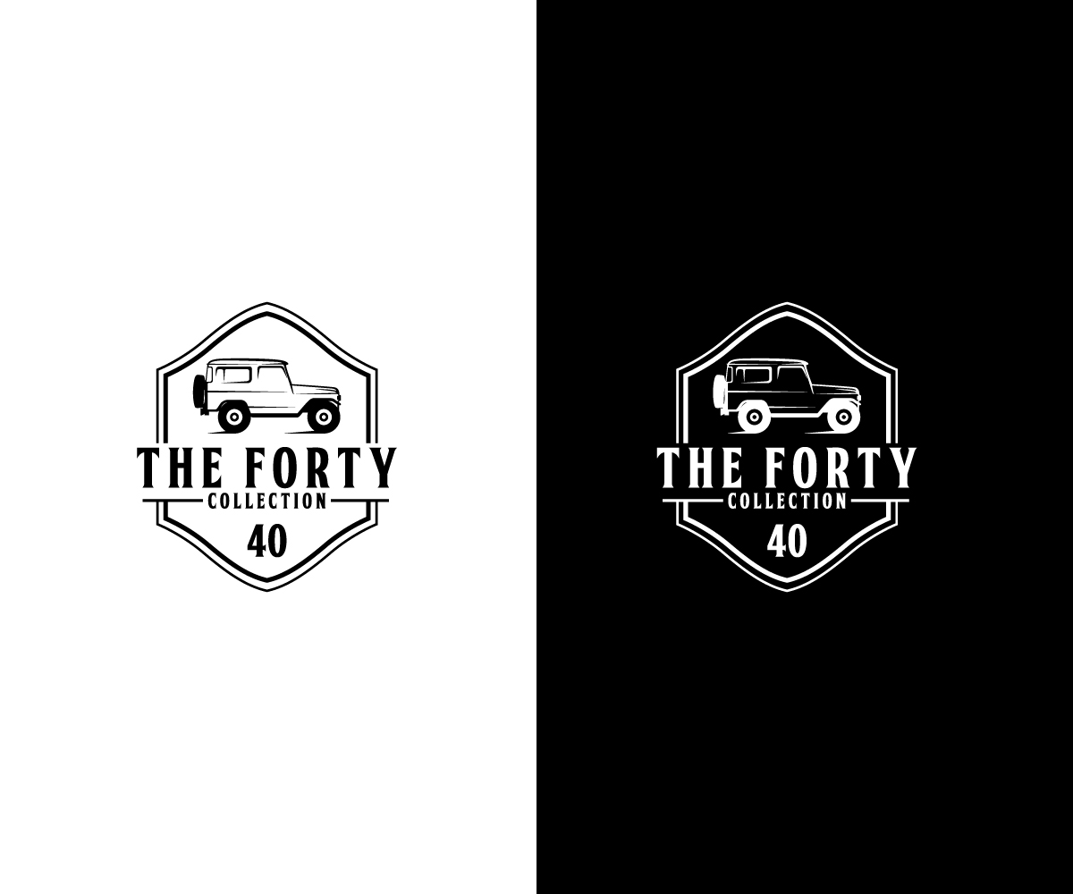 Logo Design by step forward 2 for The Forty Collection  | Design #35910598