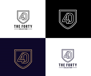 Logo Design by step forward 2 for The Forty Collection  | Design: #35982292