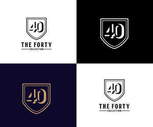 Logo Design by step forward 2 for The Forty Collection  | Design: #35982293