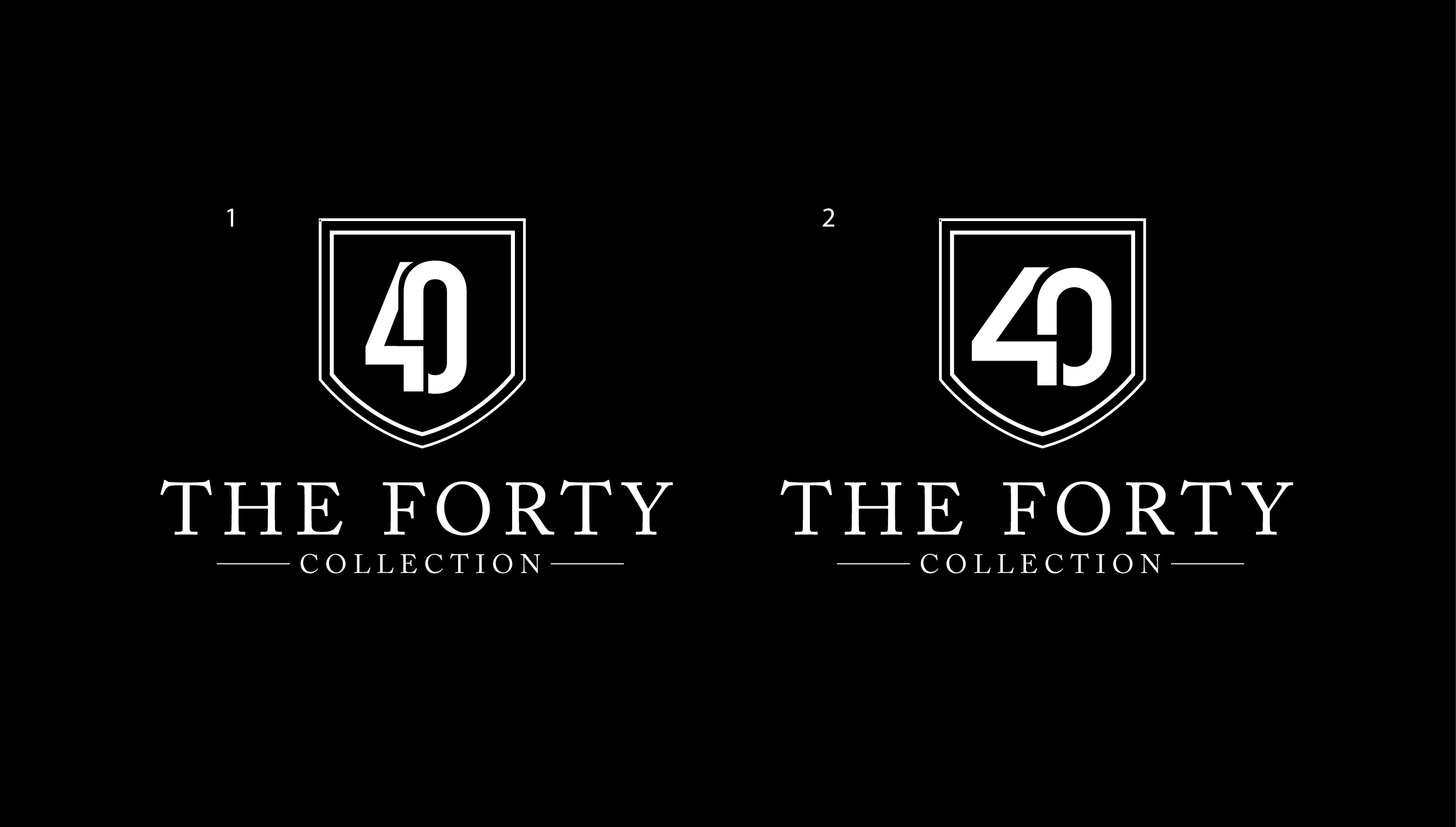Logo Design by geni for The Forty Collection  | Design #35980668