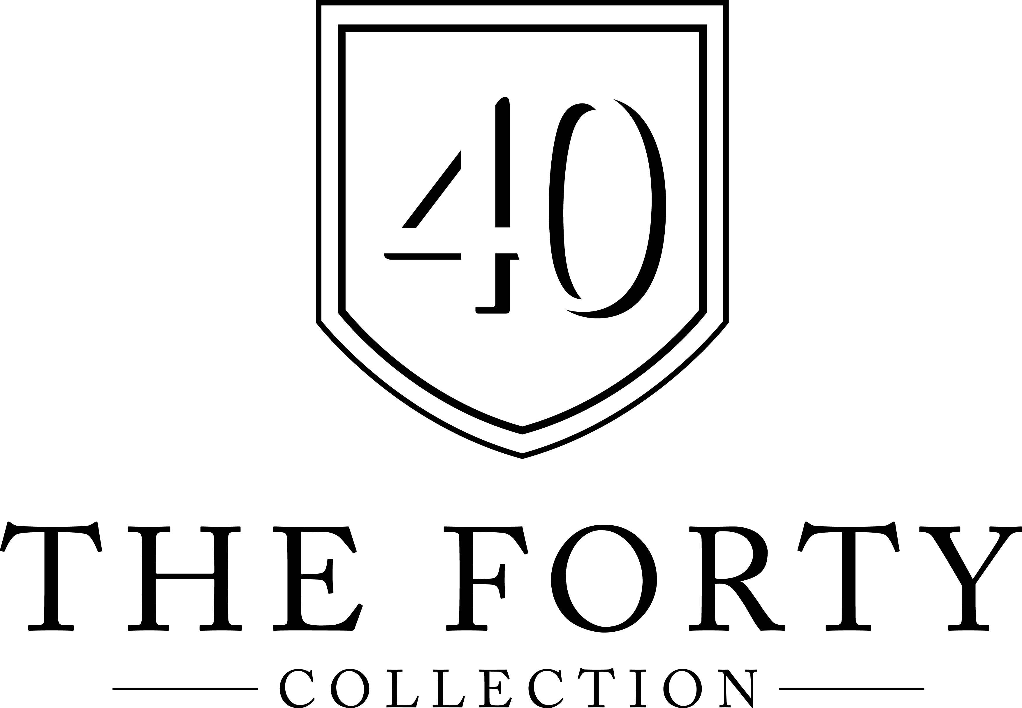 Logo Design by geni for The Forty Collection  | Design #36557679