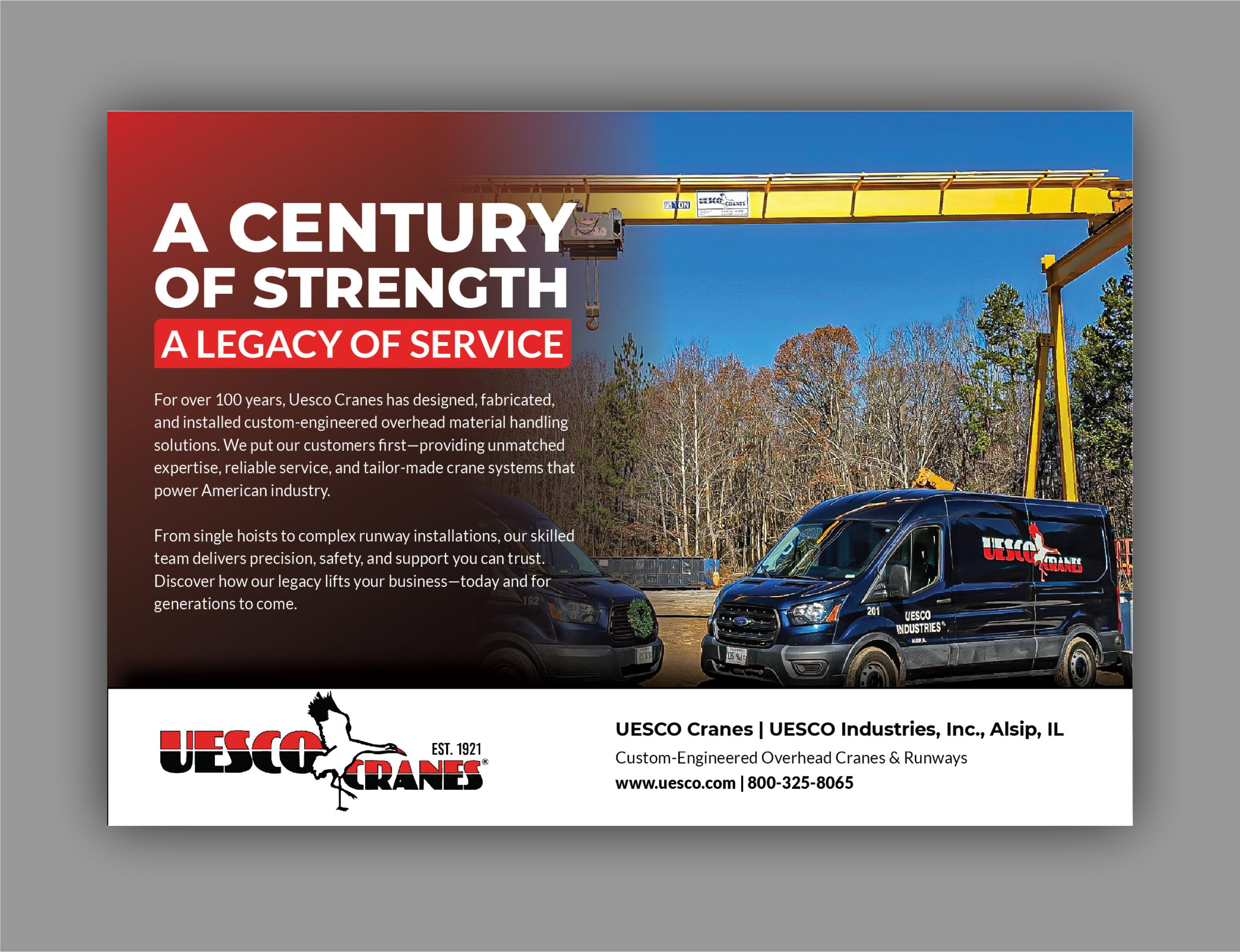 Flyer Design by Nel. for Uesco Industries, Inc. | Design #35918570