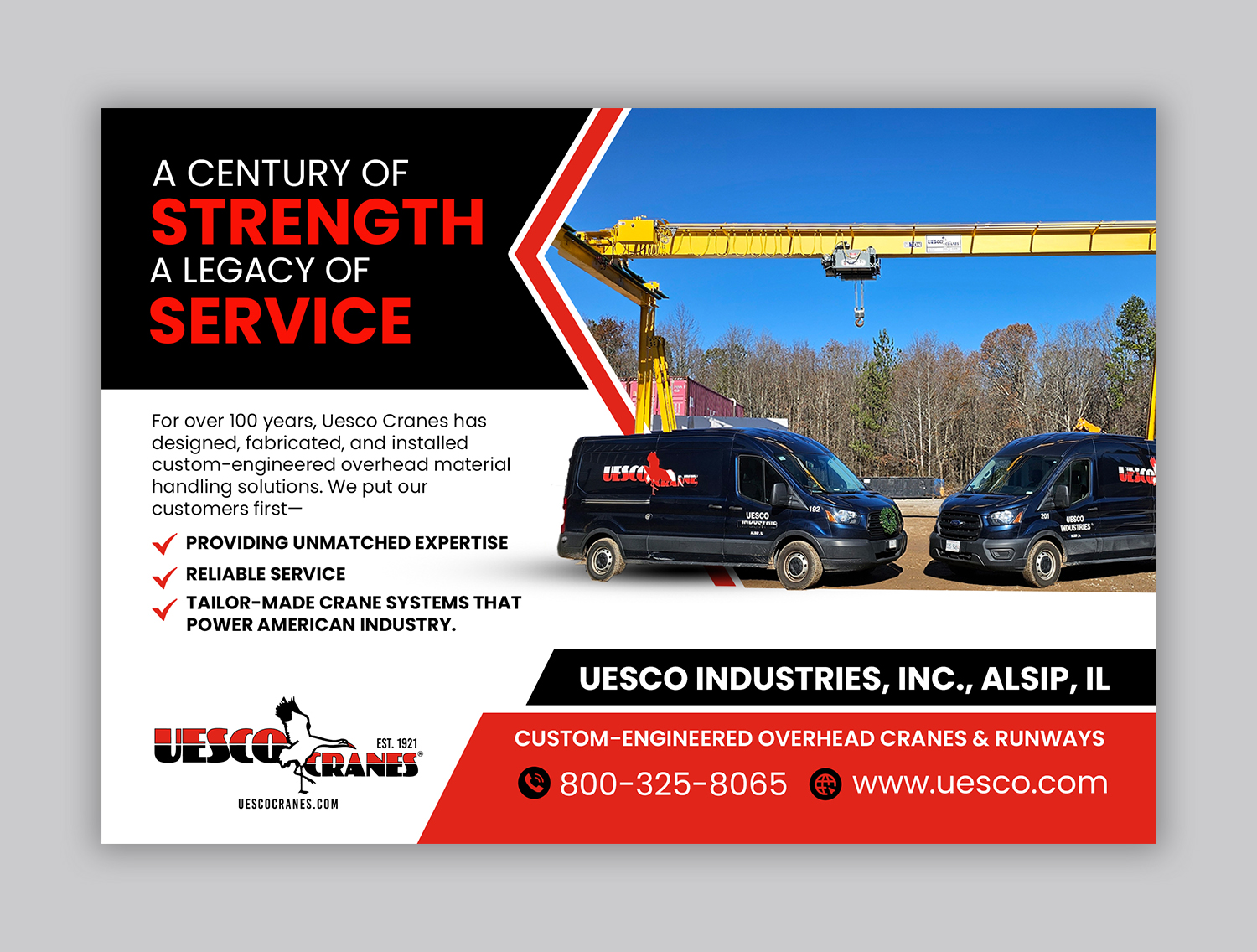 Design de Flyer par debdesign pour Uesco Industries, Inc. | Design #35911065