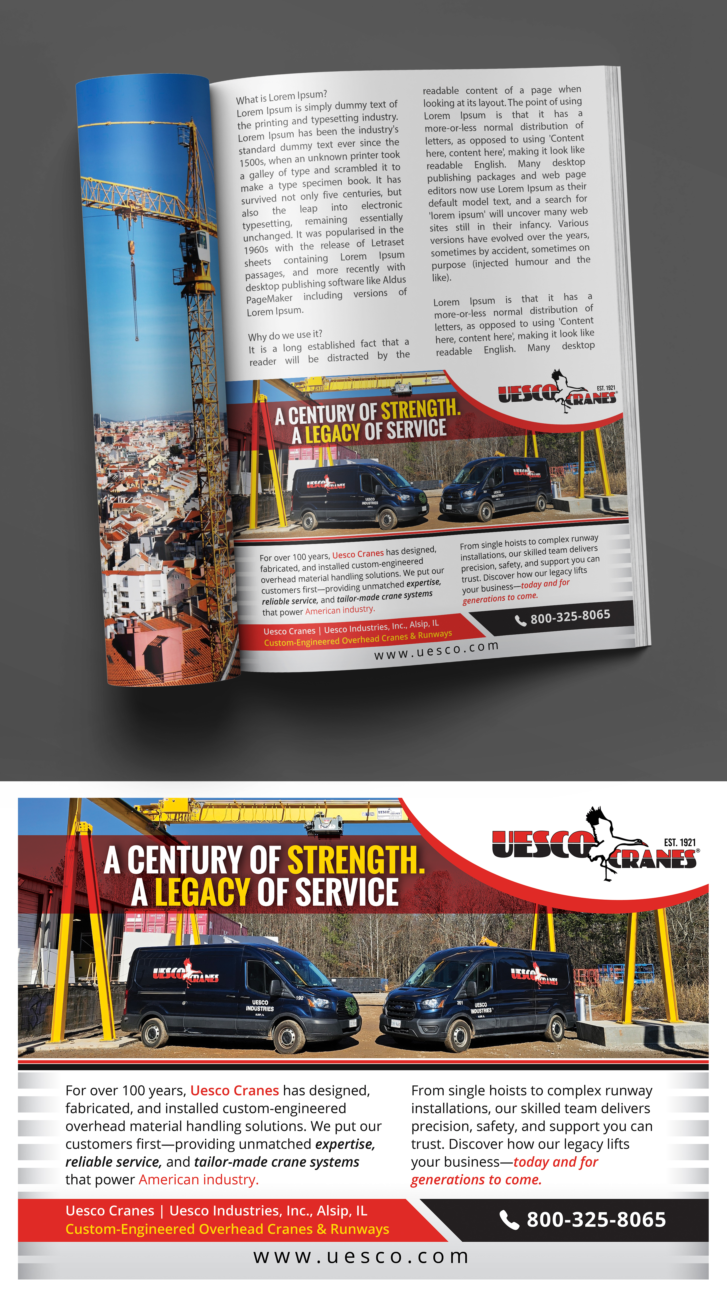 Flyer Design by Impressive Designs for Uesco Industries, Inc. | Design #35909176