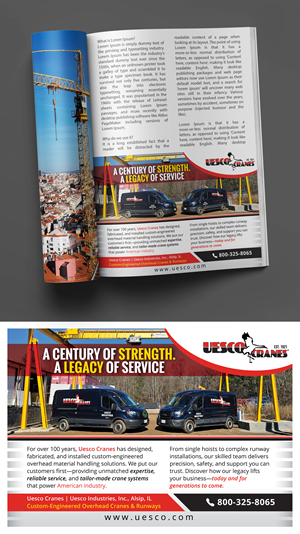 Flyer Design by Impressive Designs for Uesco Industries, Inc. | Design #35909176
