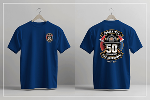 T-shirt Design by Pixel Rain for Contentnea Volunteer Fire Department | Design #35942589