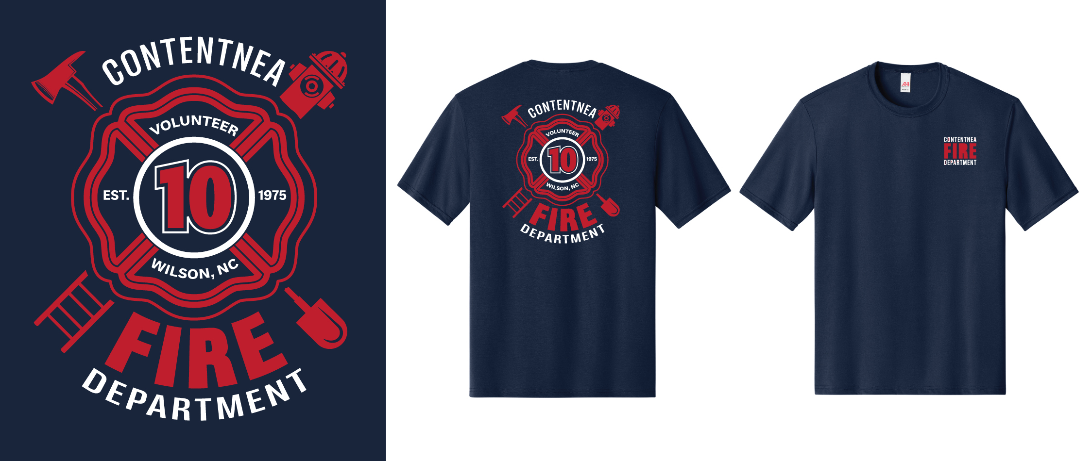 T-shirt Design by Jennifer Beatty for Contentnea Volunteer Fire Department | Design #35916544