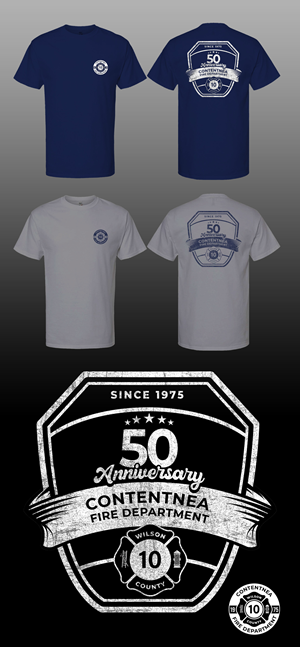 T-shirt Design by KickArt for Contentnea Volunteer Fire Department | Design: #35939686