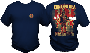 T-shirt Design by bacujkov for Contentnea Volunteer Fire Department | Design #35950103