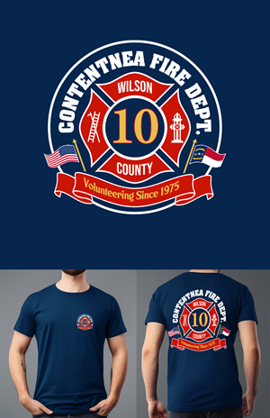 T-shirt Design by Valtti Design for Contentnea Volunteer Fire Department | Design: #35917146