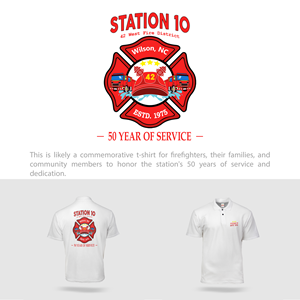 T-shirt Design by K2 for Contentnea Volunteer Fire Department | Design: #35949198