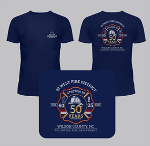 T-shirt Design by Satish Chand 75 for Contentnea Volunteer Fire Department | Design: #35909783