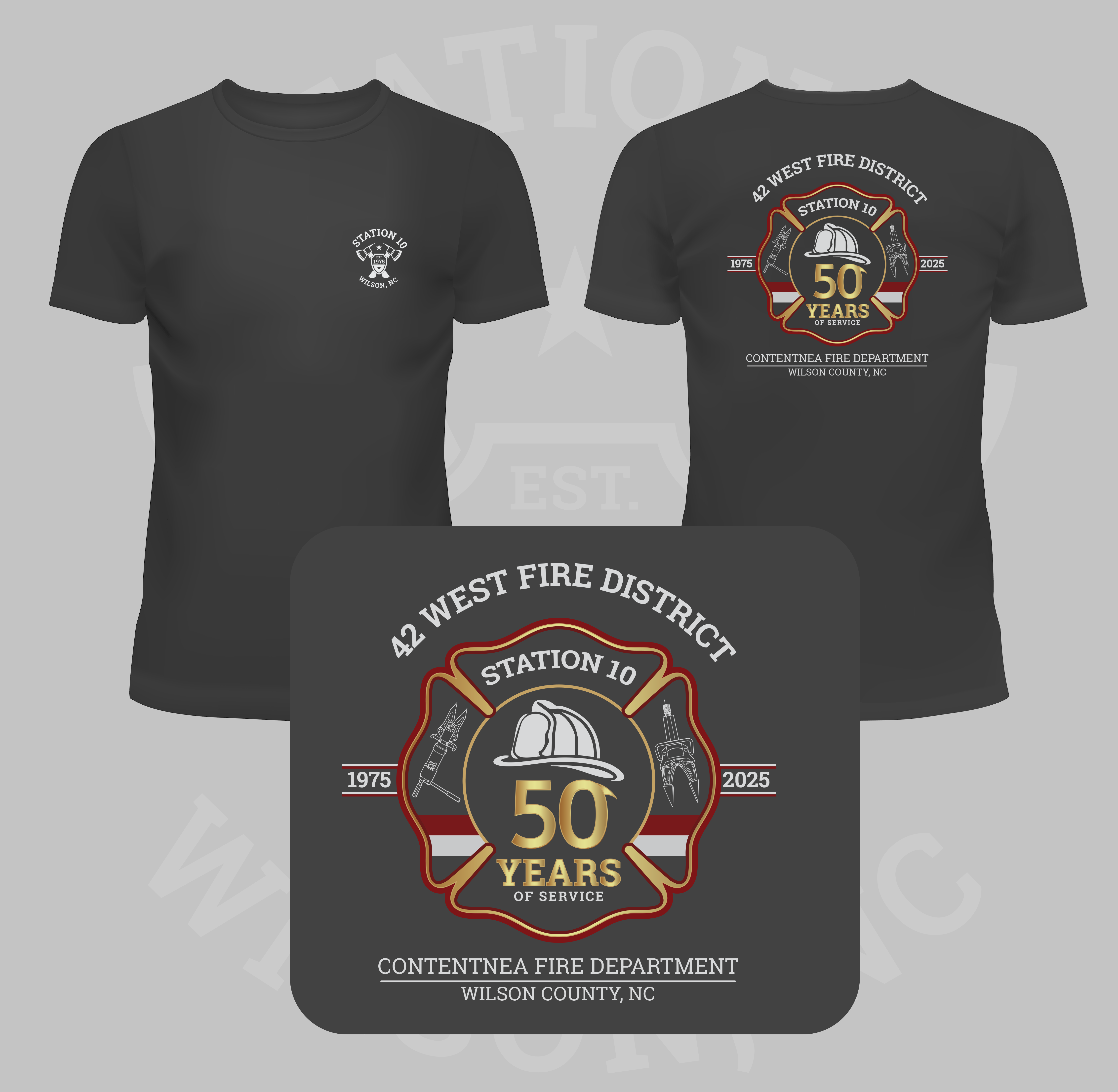 T-shirt Design by Satish Chand 75 for Contentnea Volunteer Fire Department | Design #35919237