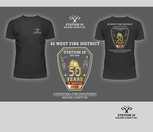 T-shirt Design by Satish Chand 75 for Contentnea Volunteer Fire Department | Design: #35933250