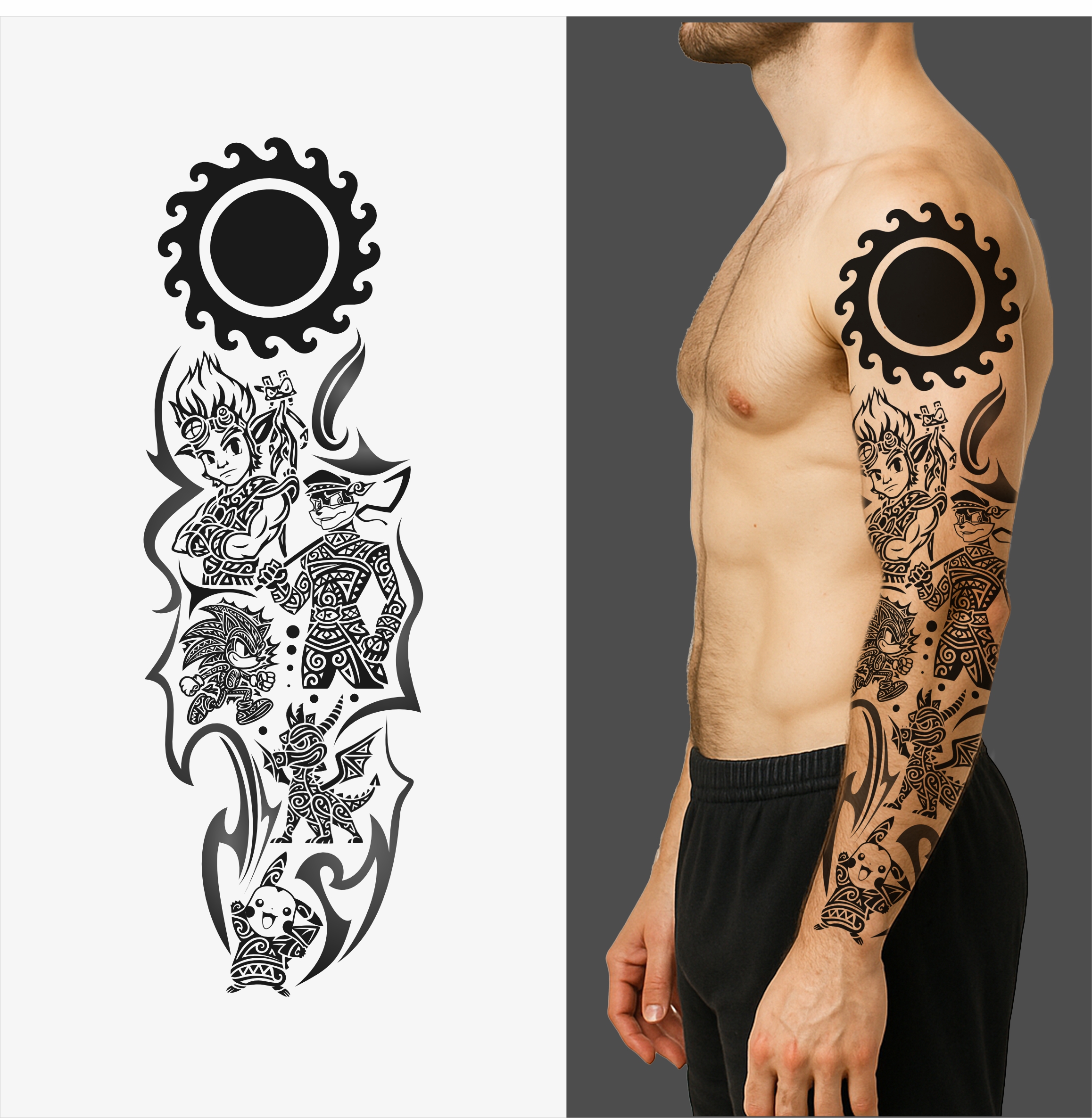 Diseño de Tatuaje por erikdesign para este proyecto | Diseño #35917078